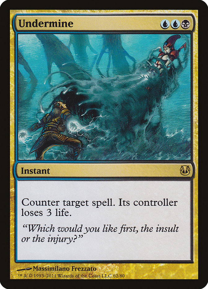 Undermine [Duel Decks: Ajani vs. Nicol Bolas] | Dragon's Lair Comics and Fantasy Houston TX