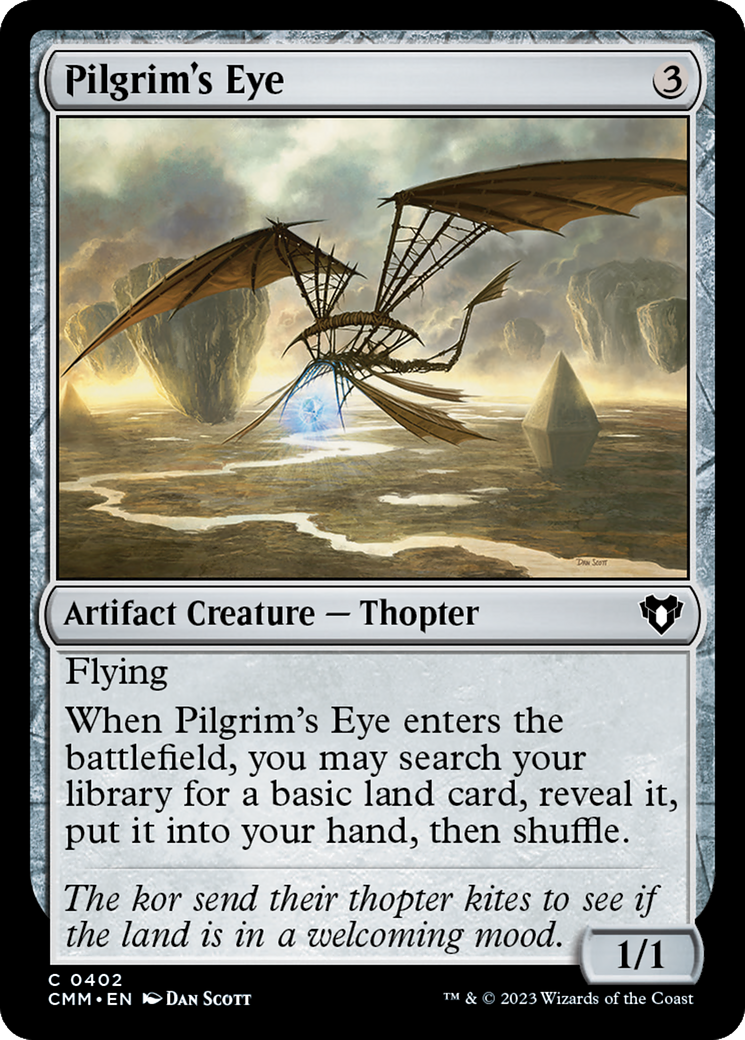 Pilgrim's Eye [Commander Masters] | Dragon's Lair Comics and Fantasy Houston TX