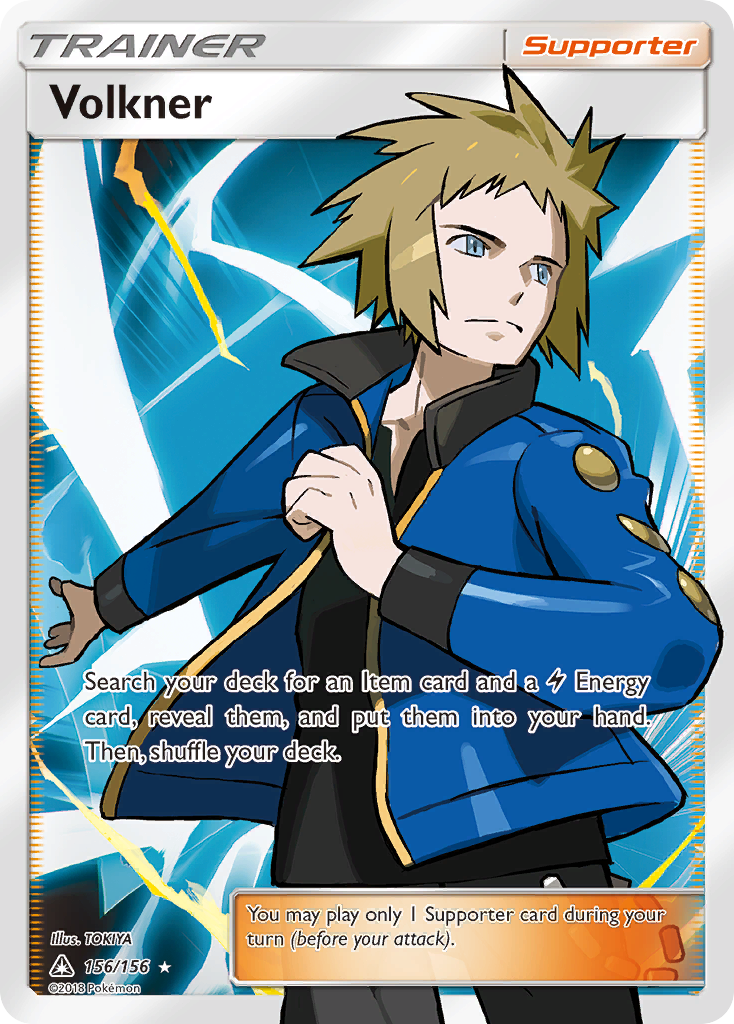 Volkner (156/156) [Sun & Moon: Ultra Prism] | Dragon's Lair Comics and Fantasy Houston TX