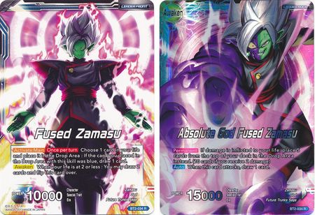 Fused Zamasu // Absolute God Fused Zamasu (BT2-034) [Union Force] | Dragon's Lair Comics and Fantasy Houston TX