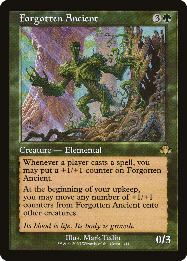 Forgotten Ancient (Retro) [Dominaria Remastered] | Dragon's Lair Comics and Fantasy Houston TX