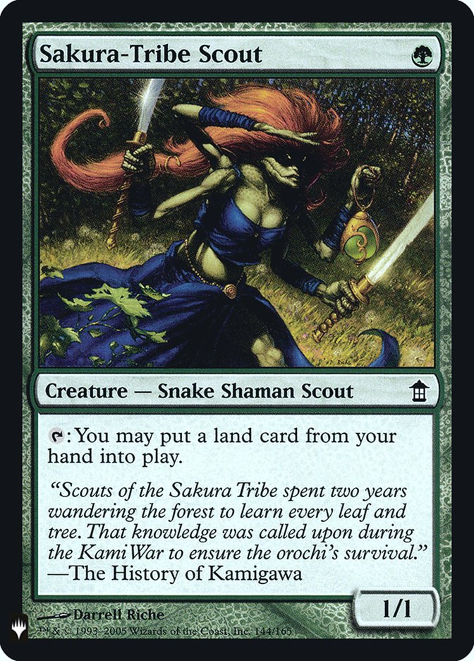 Sakura-Tribe Scout [Mystery Booster] | Dragon's Lair Comics and Fantasy Houston TX