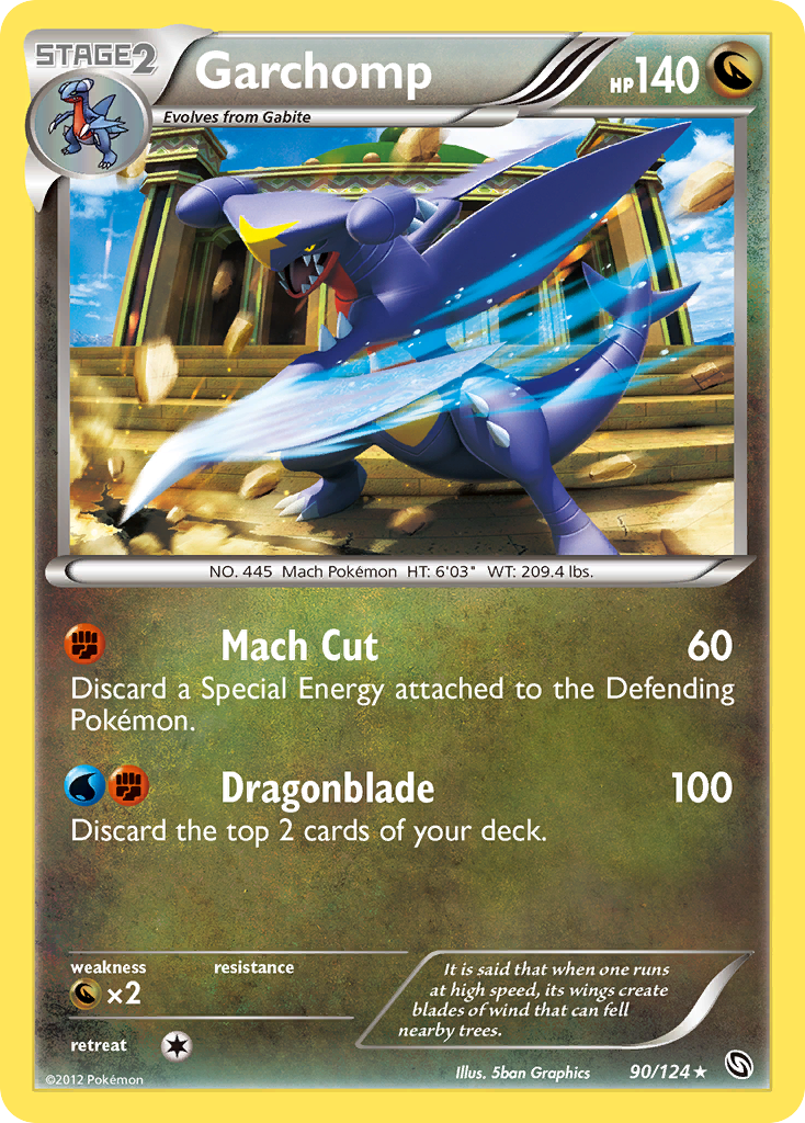 Garchomp (90/124) [Black & White: Dragons Exalted] | Dragon's Lair Comics and Fantasy Houston TX