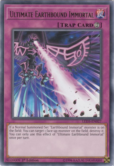 Ultimate Earthbound Immortal [LED5-EN027] Rare | Dragon's Lair Comics and Fantasy Houston TX