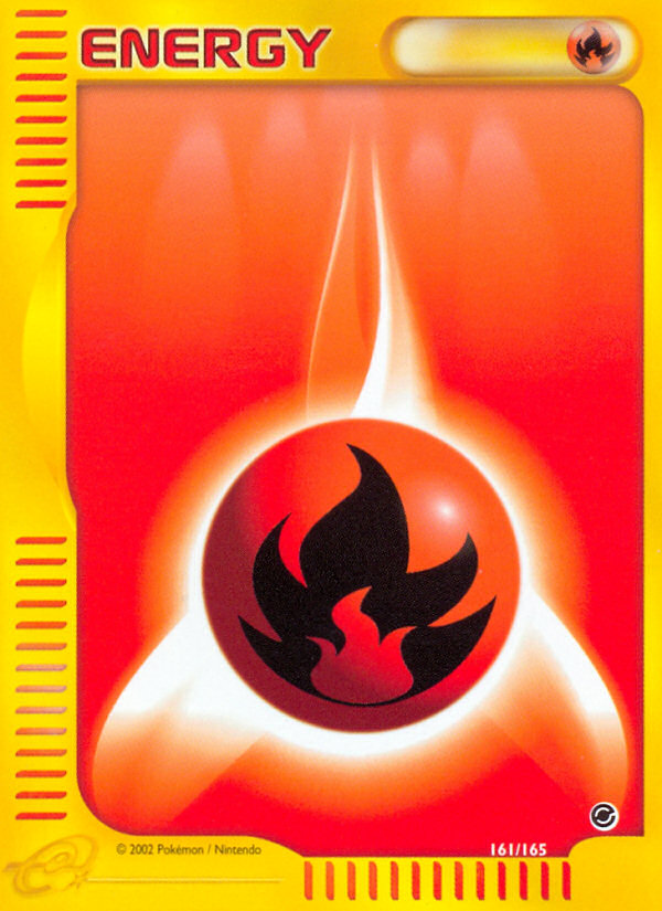 Fire Energy (161/165) [Expedition: Base Set] | Dragon's Lair Comics and Fantasy Houston TX