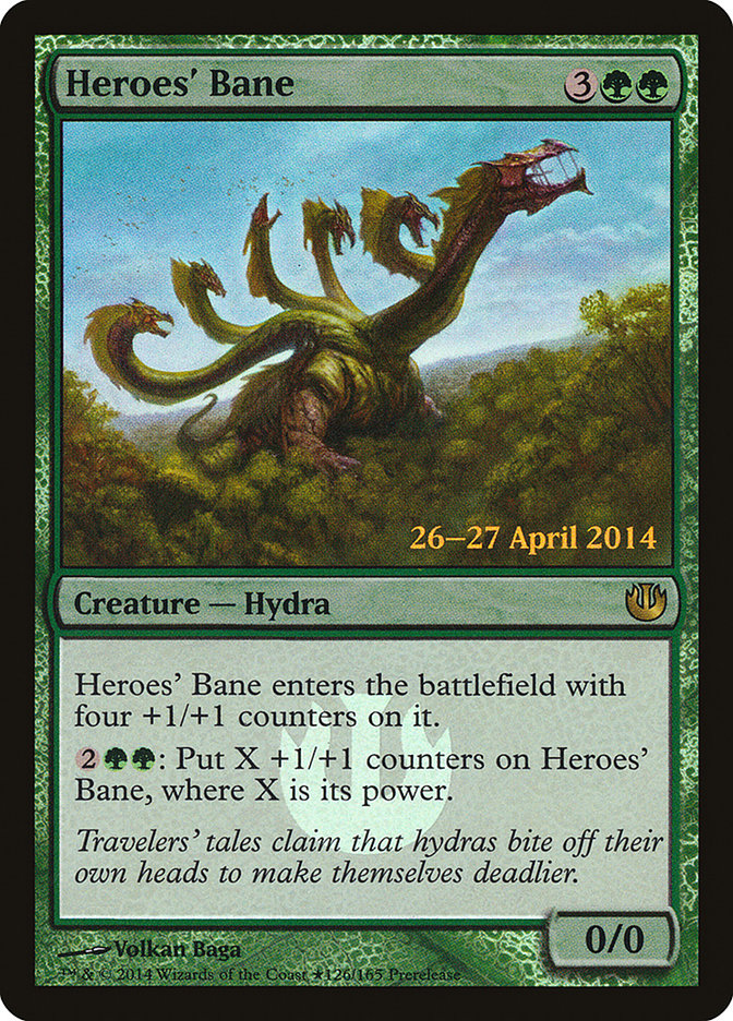 Heroes' Bane [Journey into Nyx Prerelease Promos] | Dragon's Lair Comics and Fantasy Houston TX