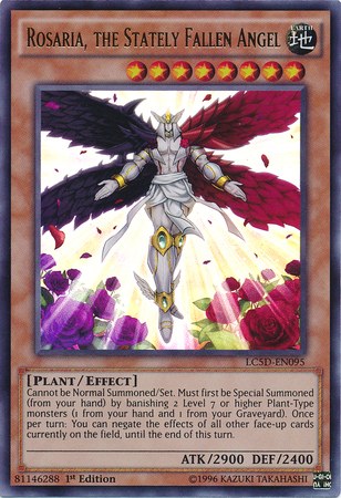 Rosaria, the Stately Fallen Angel [LC5D-EN095] Ultra Rare | Dragon's Lair Comics and Fantasy Houston TX