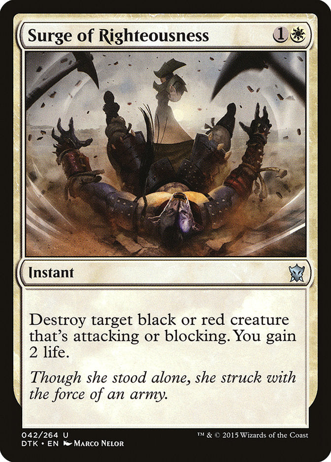 Surge of Righteousness [Dragons of Tarkir] | Dragon's Lair Comics and Fantasy Houston TX