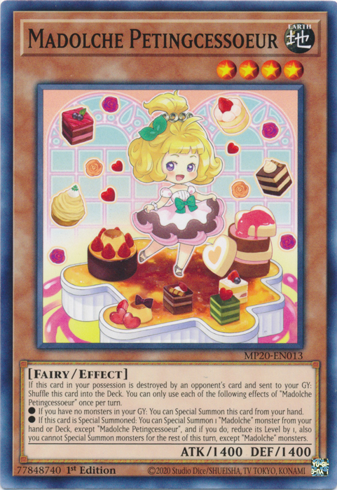 Madolche Petingcessoeur [MP20-EN013] Common | Dragon's Lair Comics and Fantasy Houston TX