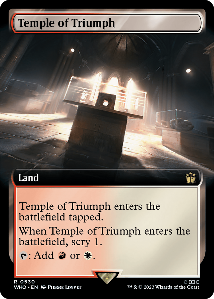 Temple of Triumph (Extended Art) [Doctor Who] | Dragon's Lair Comics and Fantasy Houston TX