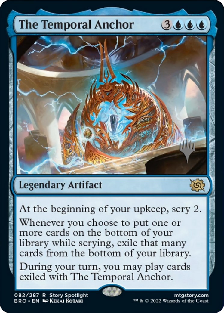The Temporal Anchor (Promo Pack) [The Brothers' War Promos] | Dragon's Lair Comics and Fantasy Houston TX