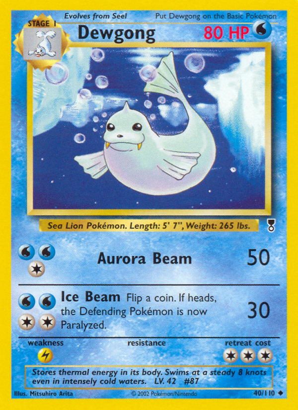 Dewgong (40/110) [Legendary Collection] | Dragon's Lair Comics and Fantasy Houston TX