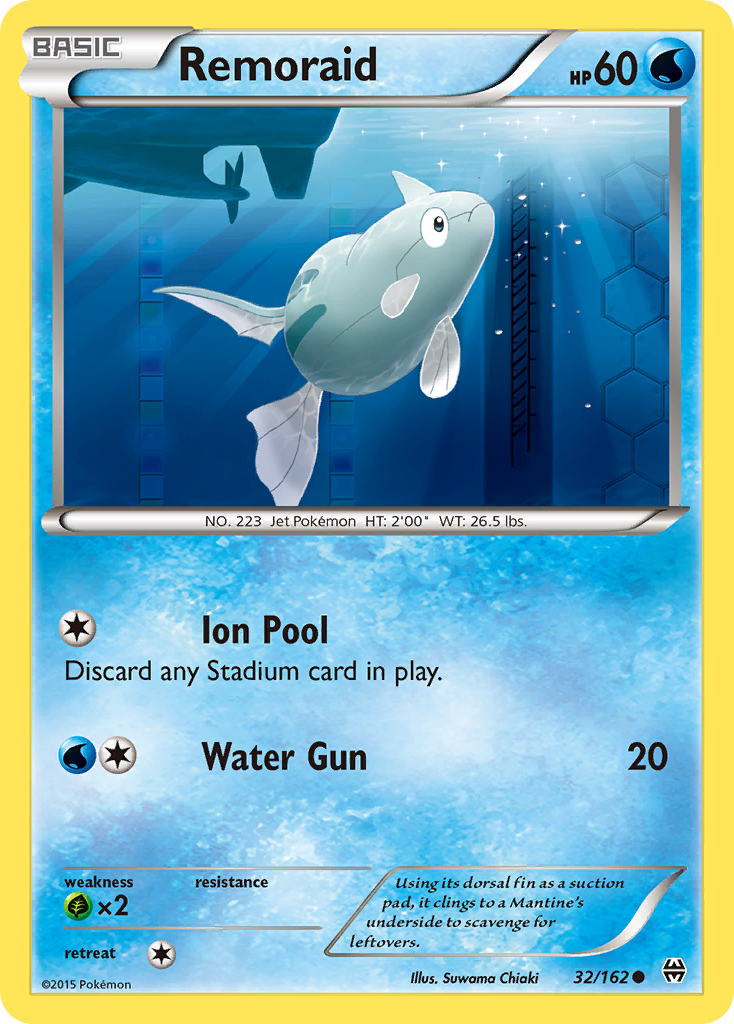 Remoraid (32/162) [XY: BREAKthrough] | Dragon's Lair Comics and Fantasy Houston TX
