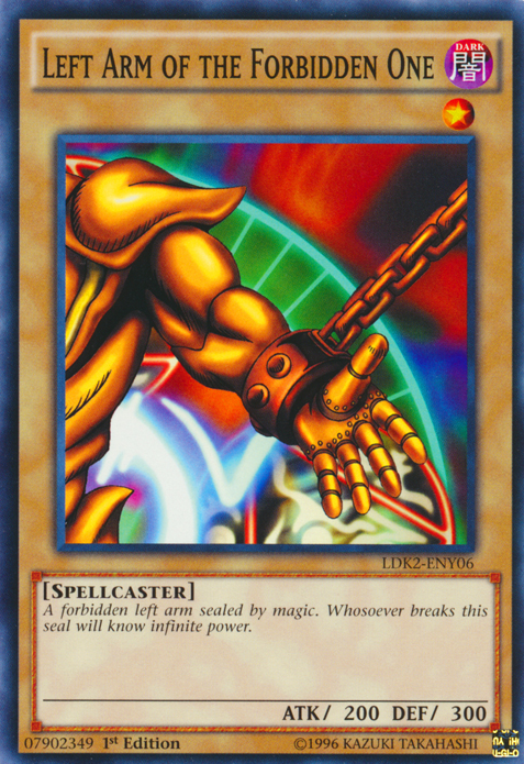 Left Arm of the Forbidden One [LDK2-ENY06] Common | Dragon's Lair Comics and Fantasy Houston TX