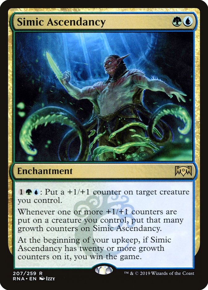 Simic Ascendancy [Ravnica Allegiance] | Dragon's Lair Comics and Fantasy Houston TX