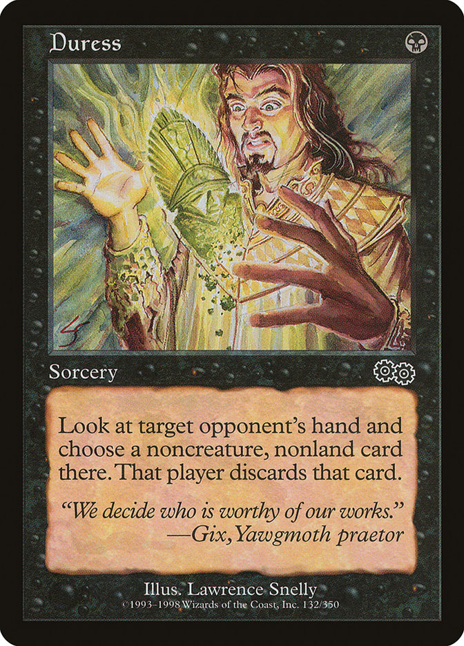 Duress [Urza's Saga] | Dragon's Lair Comics and Fantasy Houston TX