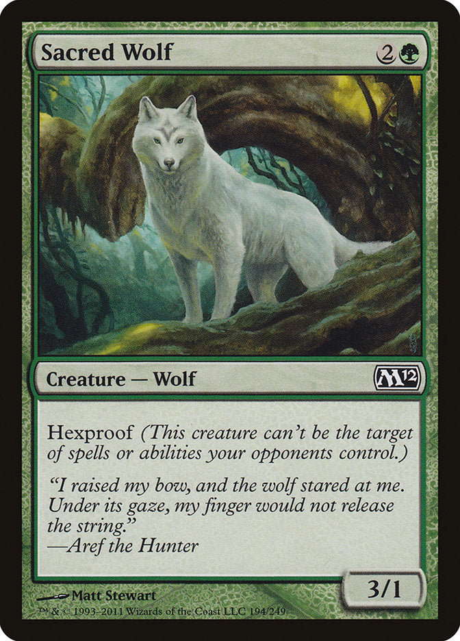 Sacred Wolf [Magic 2012] | Dragon's Lair Comics and Fantasy Houston TX