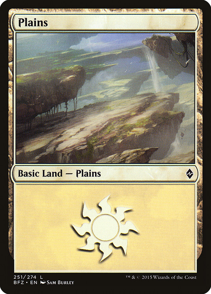 Plains (251) [Battle for Zendikar] | Dragon's Lair Comics and Fantasy Houston TX