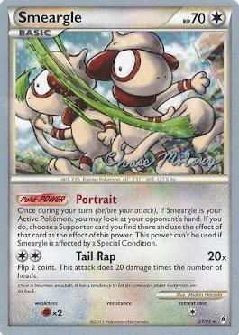 Smeargle (8/90) (Eeltwo - Chase Moloney) [World Championships 2012] | Dragon's Lair Comics and Fantasy Houston TX