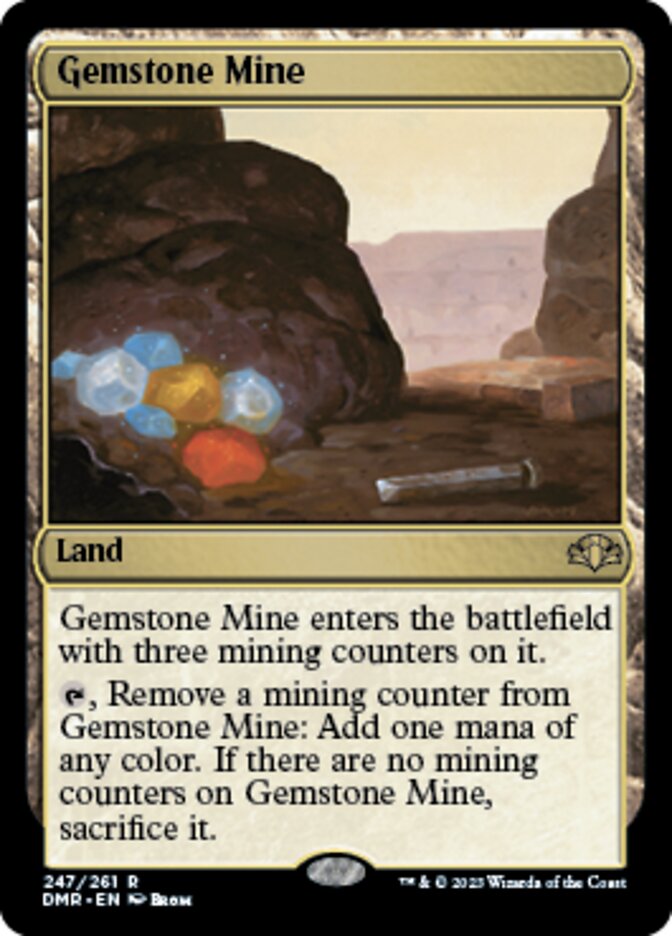 Gemstone Mine [Dominaria Remastered] | Dragon's Lair Comics and Fantasy Houston TX