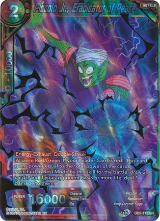 Piccolo Jr., Eradicator of Peace (DB3-115) [Giant Force] | Dragon's Lair Comics and Fantasy Houston TX