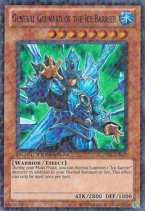 General Grunard of the Ice Barrier [DT03-EN077] Super Rare | Dragon's Lair Comics and Fantasy Houston TX
