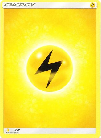 Lightning Energy (5/30) [Sun & Moon: Trainer Kit - Alolan Raichu] | Dragon's Lair Comics and Fantasy Houston TX