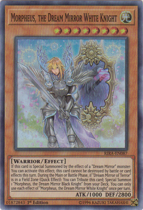 Morpheus, the Dream Mirror White Knight [RIRA-EN087] Super Rare | Dragon's Lair Comics and Fantasy Houston TX