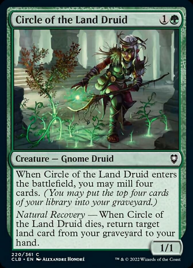 Circle of the Land Druid [Commander Legends: Battle for Baldur's Gate] | Dragon's Lair Comics and Fantasy Houston TX