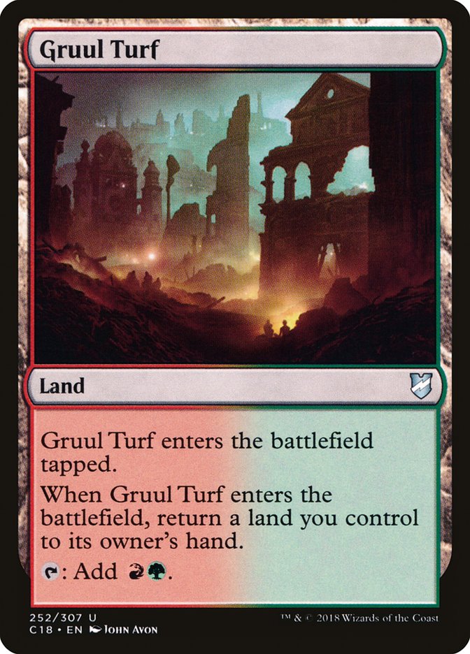 Gruul Turf [Commander 2018] | Dragon's Lair Comics and Fantasy Houston TX
