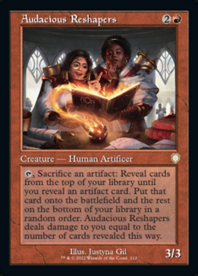 Audacious Reshapers (Retro) [The Brothers' War Commander] | Dragon's Lair Comics and Fantasy Houston TX