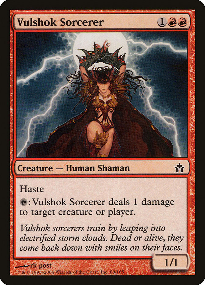 Vulshok Sorcerer [Fifth Dawn] | Dragon's Lair Comics and Fantasy Houston TX