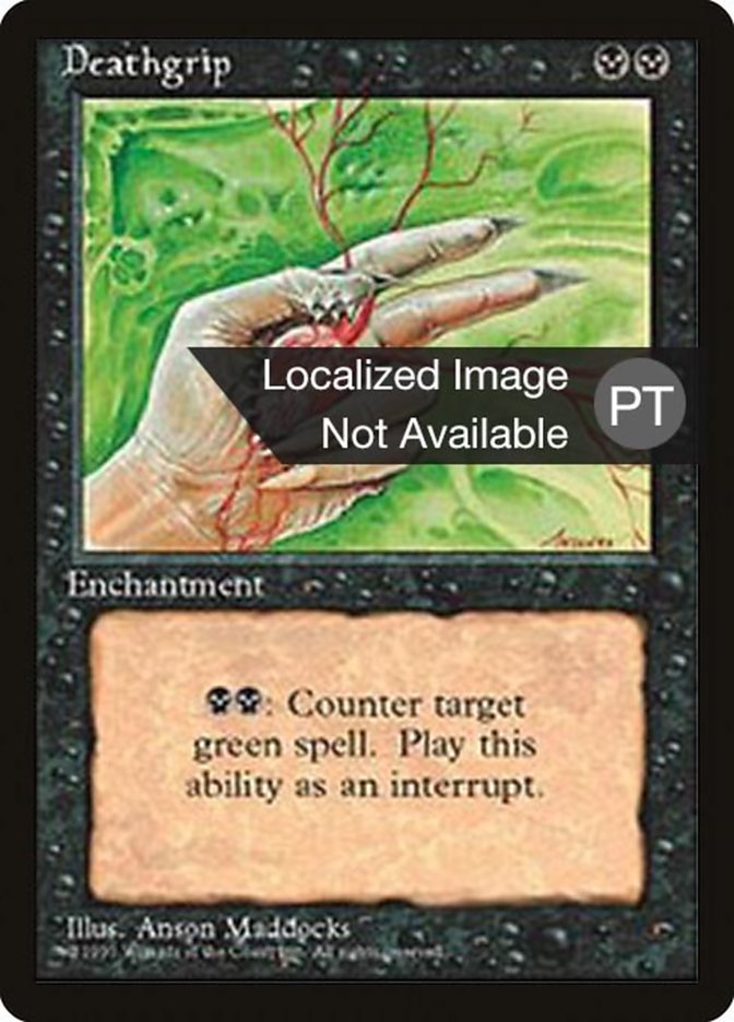 Deathgrip [Fourth Edition (Foreign Black Border)] | Dragon's Lair Comics and Fantasy Houston TX