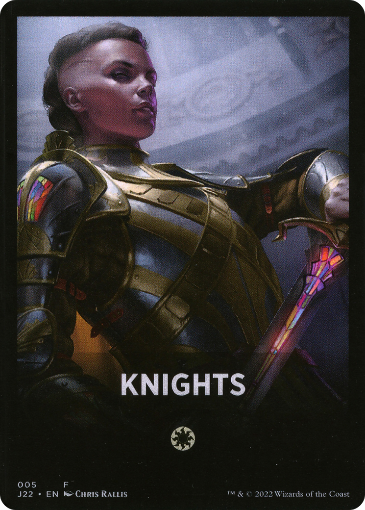 Knights Theme Card [Jumpstart 2022 Front Cards] | Dragon's Lair Comics and Fantasy Houston TX
