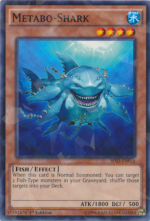 Metabo-Shark [BP03-EN068] Shatterfoil Rare | Dragon's Lair Comics and Fantasy Houston TX