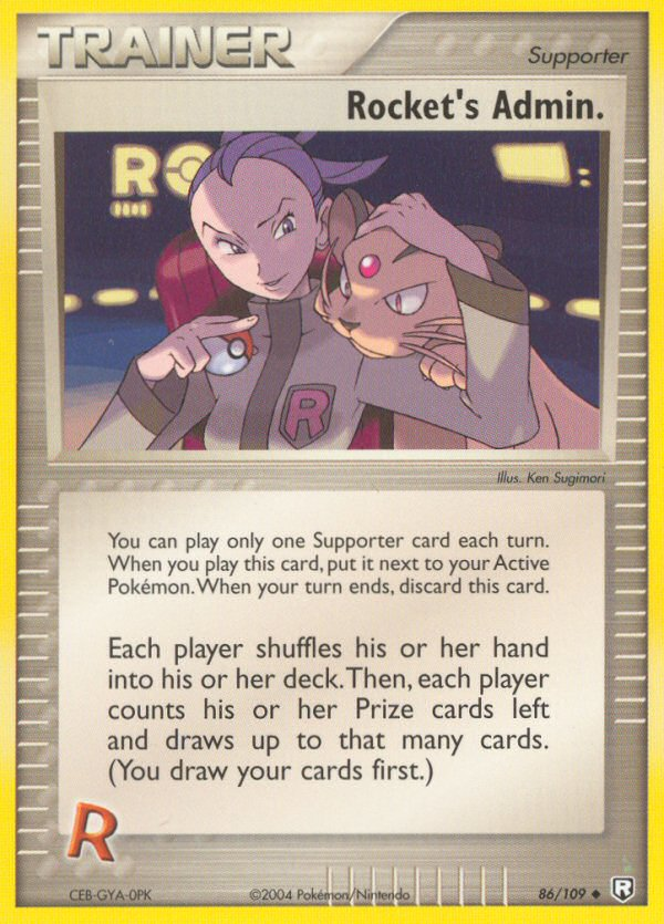 Rocket's Admin. (86/109) [EX: Team Rocket Returns] | Dragon's Lair Comics and Fantasy Houston TX
