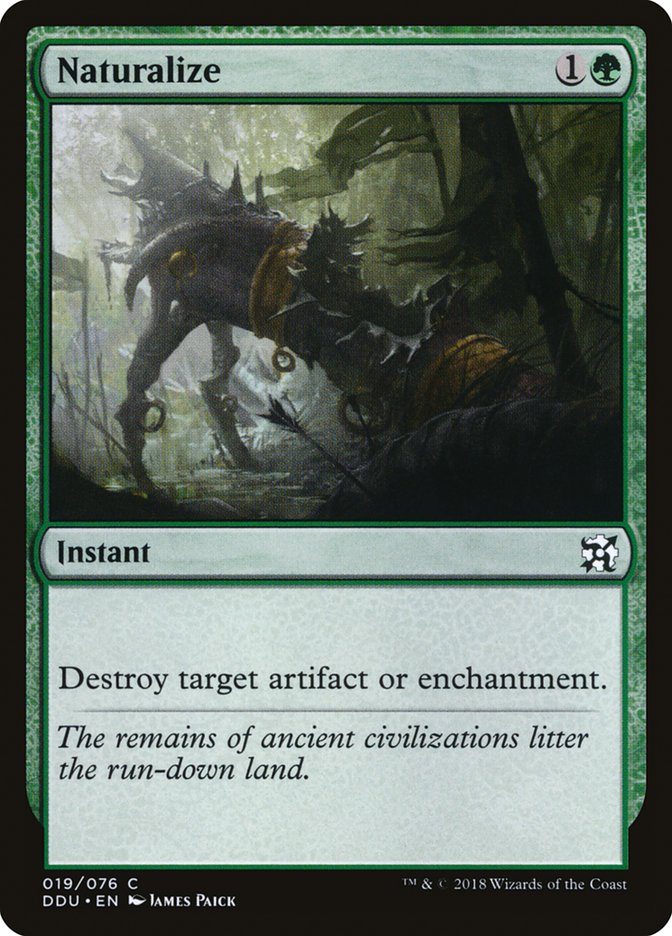 Naturalize [Duel Decks: Elves vs. Inventors] | Dragon's Lair Comics and Fantasy Houston TX