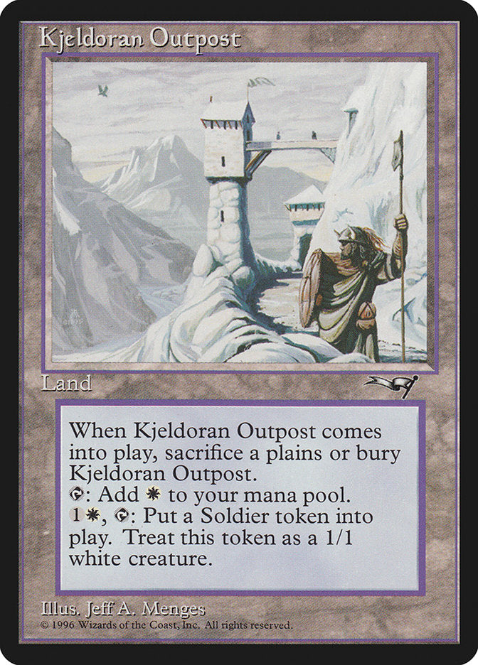Kjeldoran Outpost [Alliances] | Dragon's Lair Comics and Fantasy Houston TX