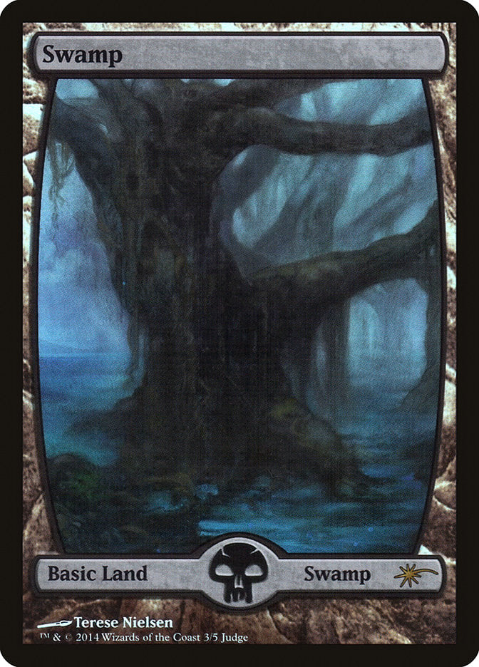 Swamp (3★) [Judge Gift Cards 2014] | Dragon's Lair Comics and Fantasy Houston TX