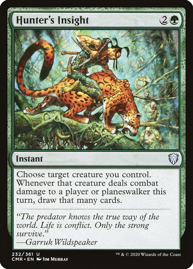 Hunter's Insight [Commander Legends] | Dragon's Lair Comics and Fantasy Houston TX