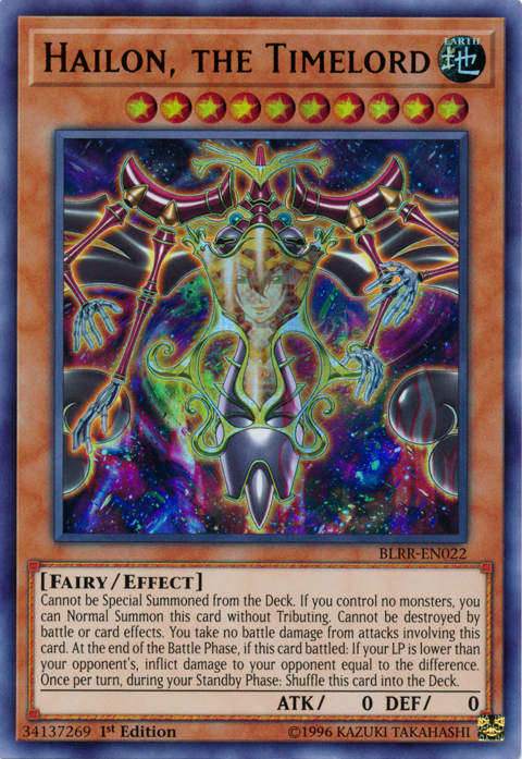 Hailon, the Timelord [BLRR-EN022] Ultra Rare | Dragon's Lair Comics and Fantasy Houston TX