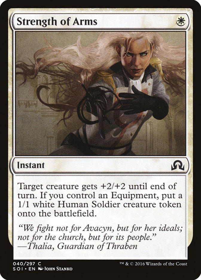 Strength of Arms [Shadows over Innistrad] | Dragon's Lair Comics and Fantasy Houston TX