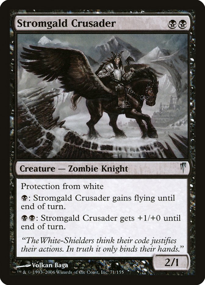 Stromgald Crusader [Coldsnap] | Dragon's Lair Comics and Fantasy Houston TX