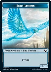 Bird Illusion // Beast (011) Double-Sided Token [Commander 2020 Tokens] | Dragon's Lair Comics and Fantasy Houston TX