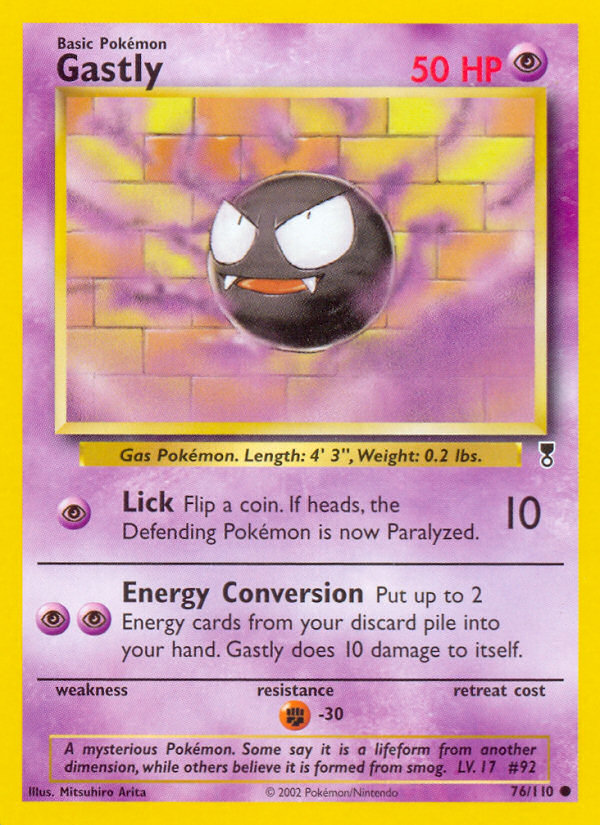 Gastly (76/110) [Legendary Collection] | Dragon's Lair Comics and Fantasy Houston TX