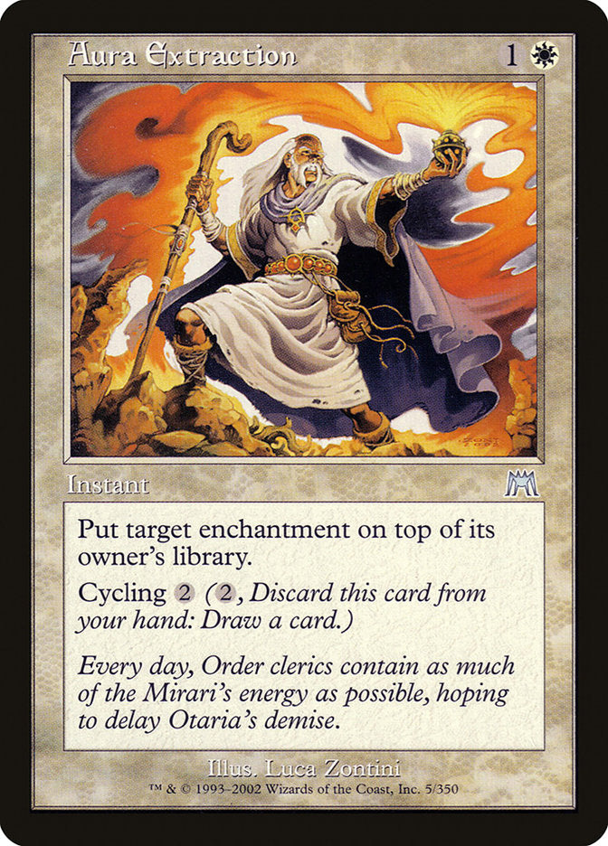 Aura Extraction [Onslaught] | Dragon's Lair Comics and Fantasy Houston TX