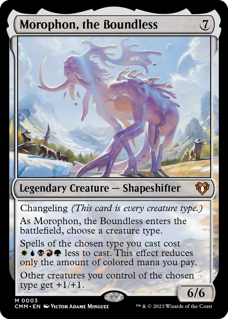 Morophon, the Boundless [Commander Masters] | Dragon's Lair Comics and Fantasy Houston TX