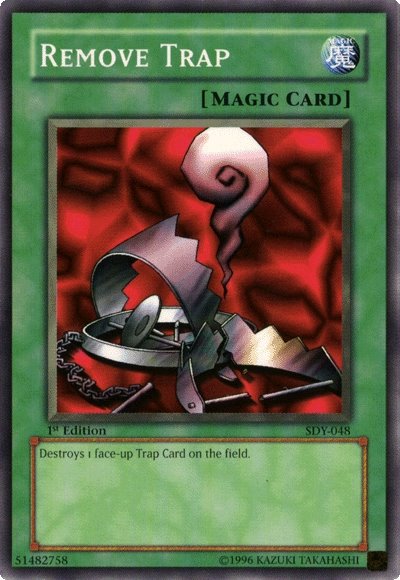 Remove Trap [SDY-048] Common | Dragon's Lair Comics and Fantasy Houston TX