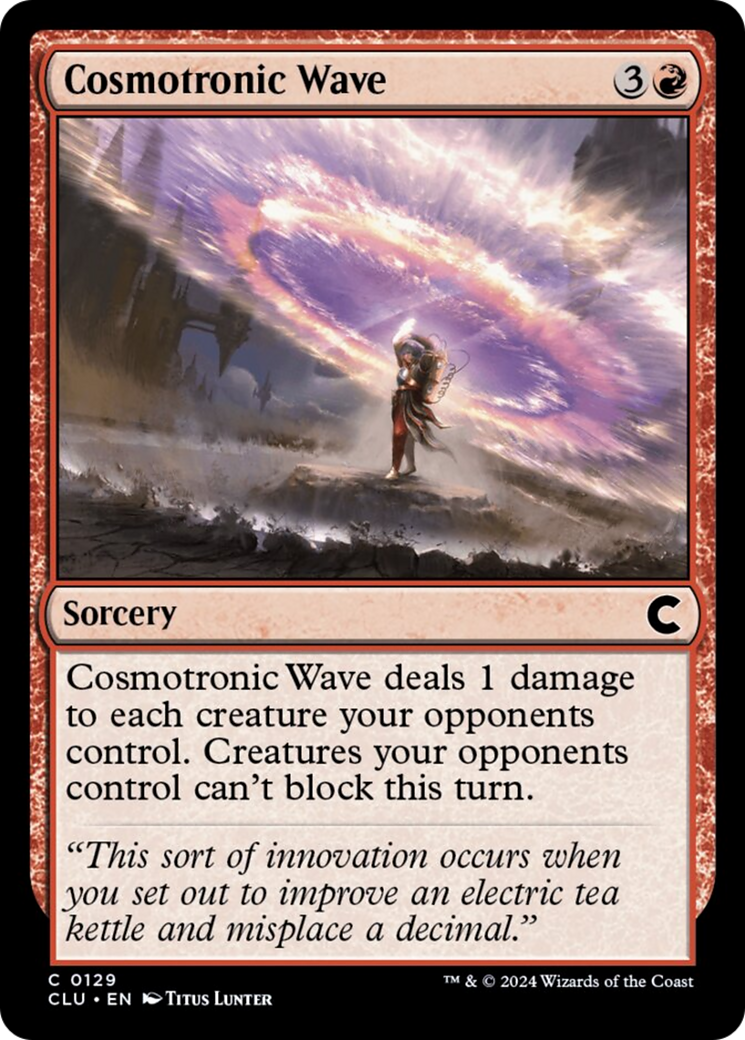 Cosmotronic Wave [Ravnica: Clue Edition] | Dragon's Lair Comics and Fantasy Houston TX