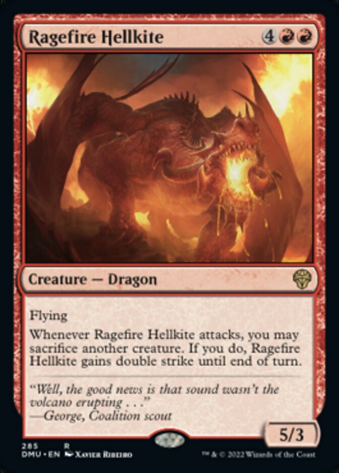 Ragefire Hellkite [Dominaria United] | Dragon's Lair Comics and Fantasy Houston TX